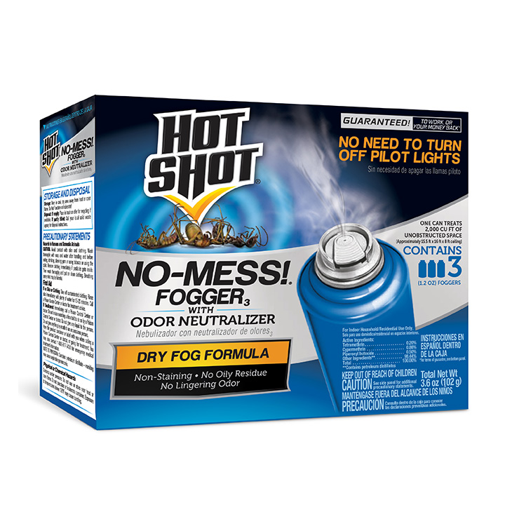 No Mess Fogger3 With Odor Neutralizer Hot Shot